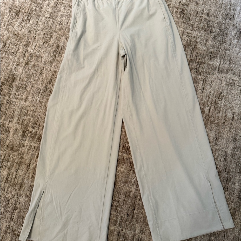 Light cream/bone Wide-Leg Pants
